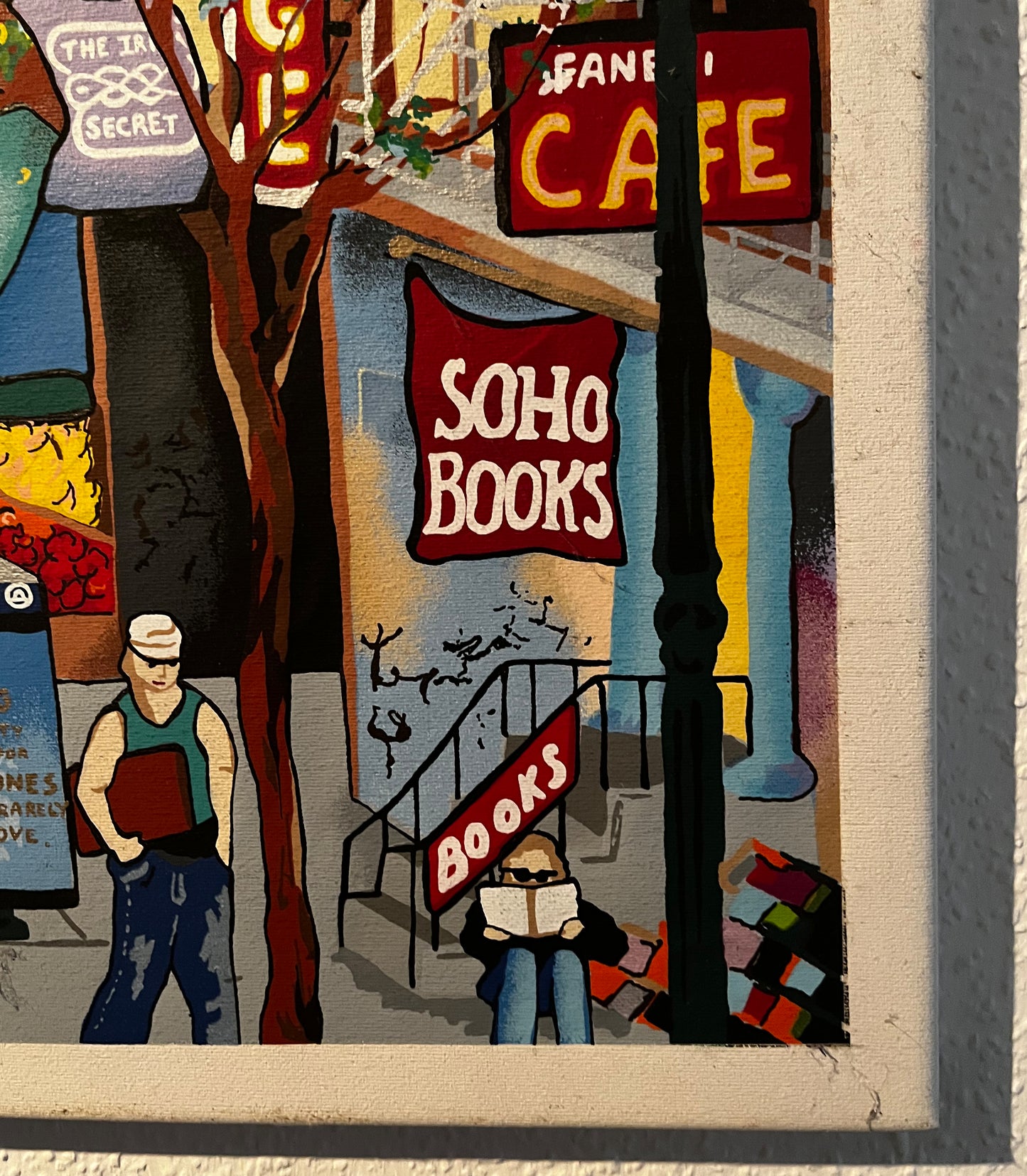 Pergola, Linnea - New York, 2012 - Acryl op canvas - Uniek stuk