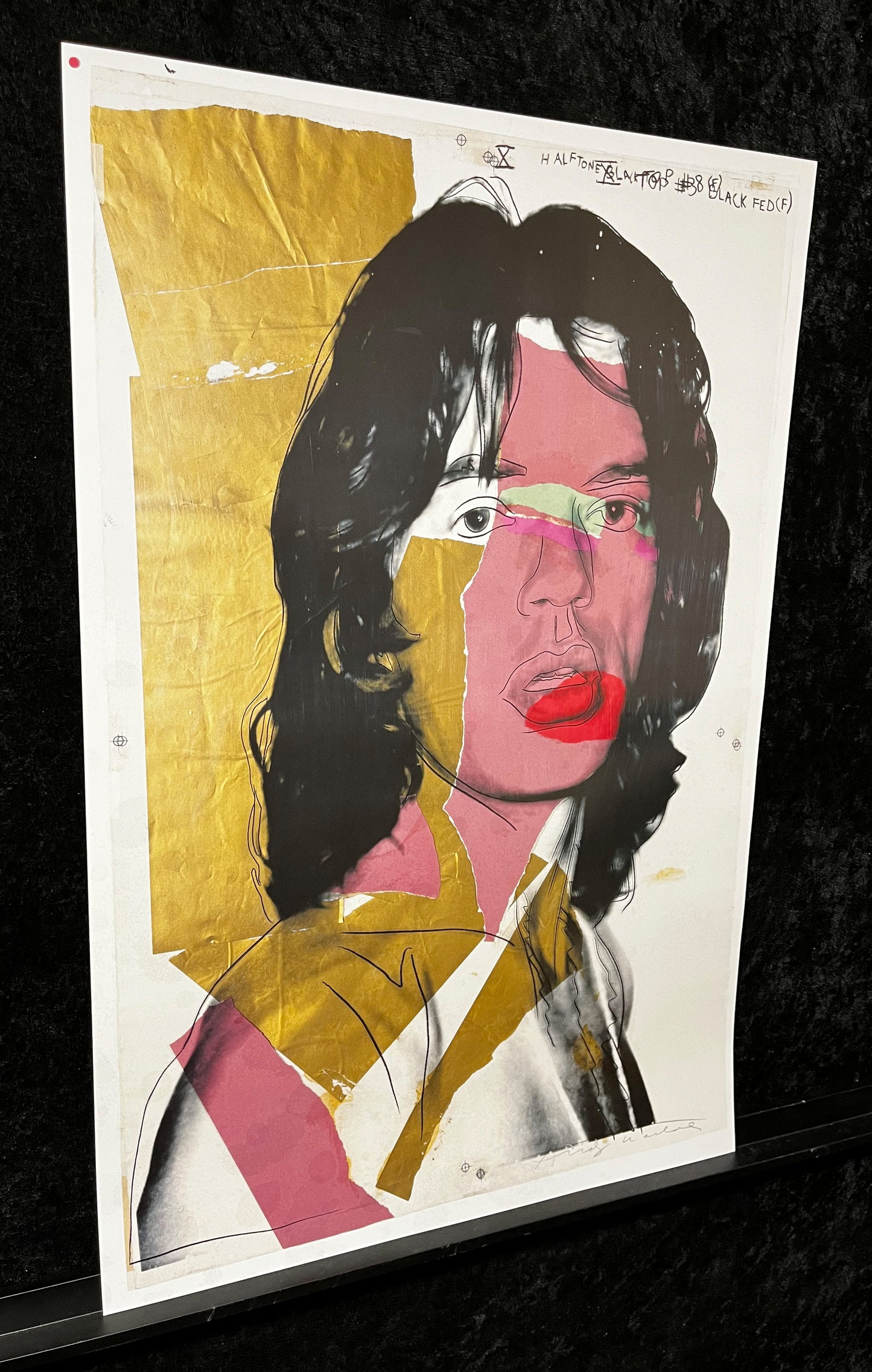 Warhol, Andy - Mick Jagger - Lithographie offset couleur - MuMoK, Vienne