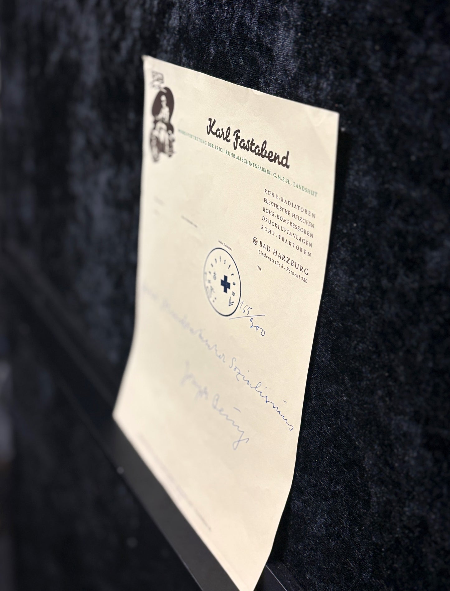 Beuys, Joseph - Vrij Democratisch Socialisme, 1971 - handgesigneerd