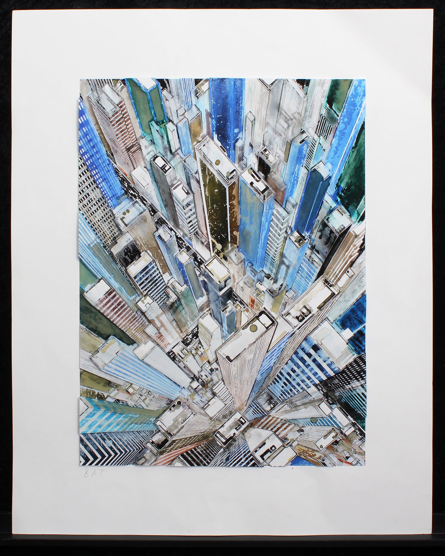 Salzmann, Gottfried - New York - 61 x 76 cm - Giclèe - handsigniert