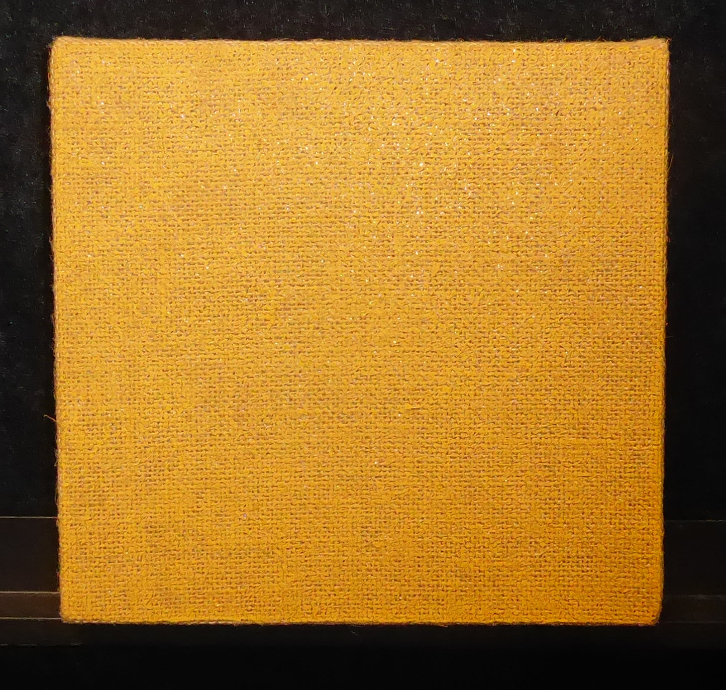 Zickert, Andre - o.T. [1] - Jute, Eisenoxid, Leim - handsigniert