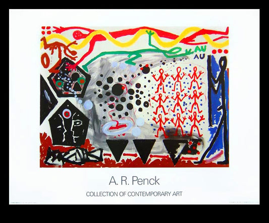 Penck, AR - Evenement in NY 2 - Collectie hedendaagse kunst