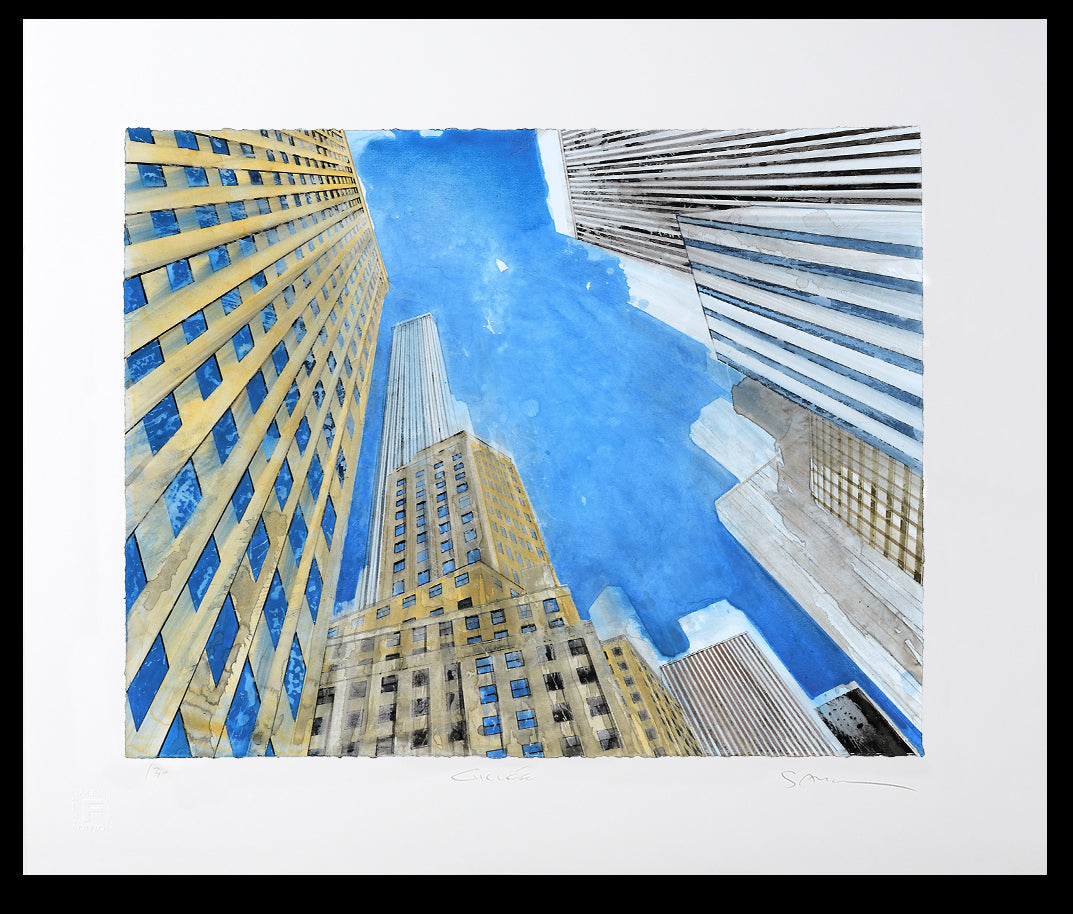 Salzmann, Gottfried - New York - 52 x 61 cm - Giclèe - handsigniert