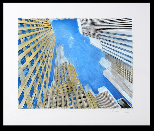 Salzmann, Gottfried - New York - 52 x 61 cm - Giclèe - handsigniert