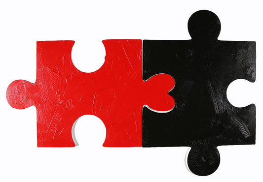 Hildebrandt, Volker - Connection, 2018 - Multiple/Aluminium/Acryl - handgesigneerd