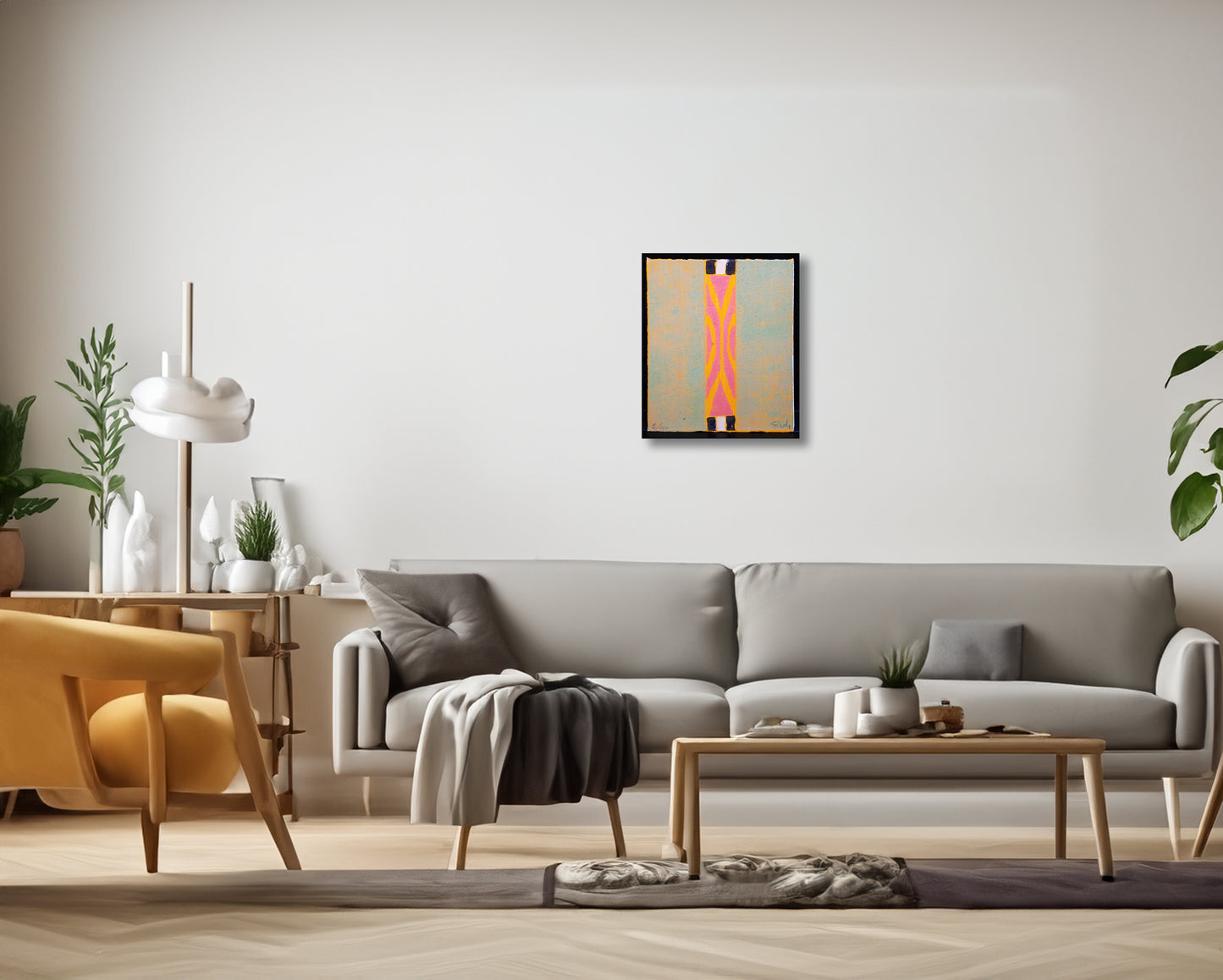 Schädrich, Eckart (Esch) - Symit II - Technique mixte / retravaillée - signée à la main