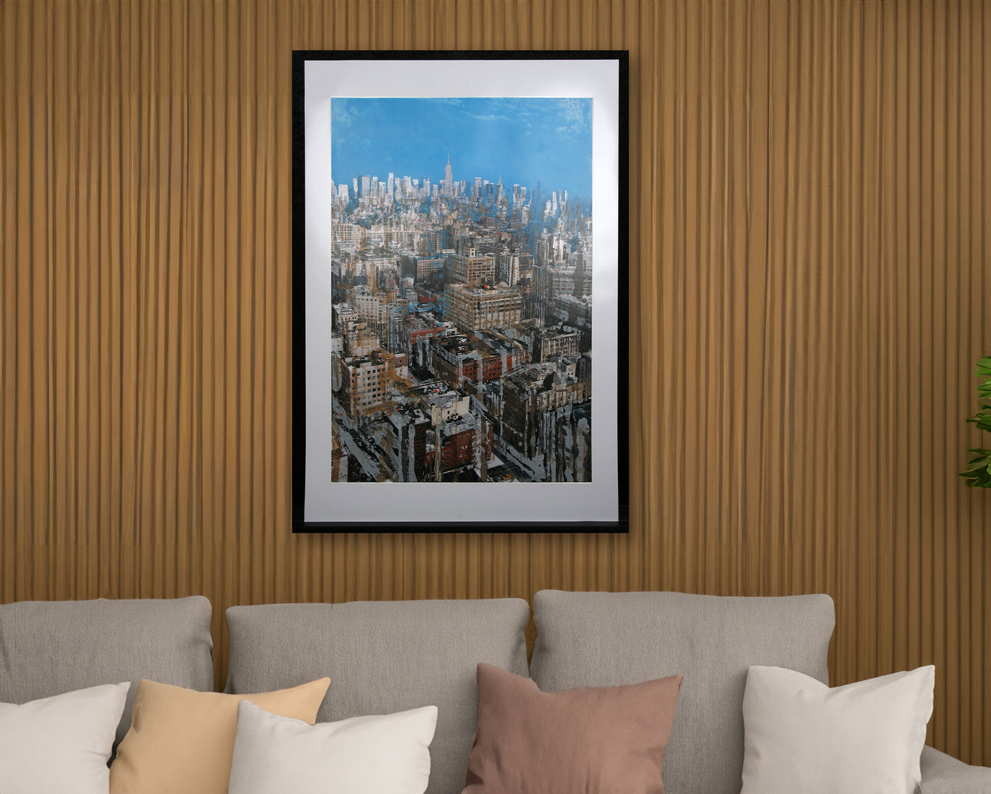 Salzmann, Gottfried - New York Liquid Sky - Radierung/Fotopapier - handsigniert