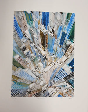 Salzmann, Gottfried - New York - Giclée - handsigniert