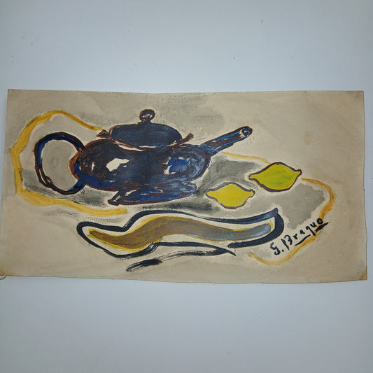 Braque, Georges - Stillleben - Farblithografie