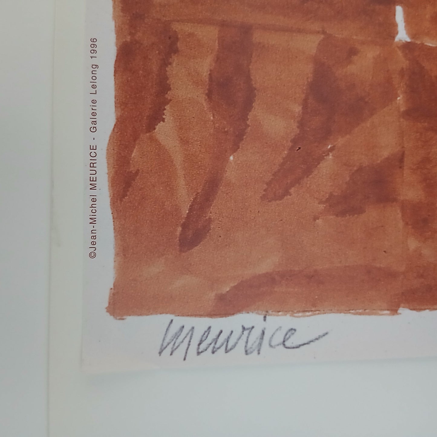 Meurice, Jean-Michel - Roland Garros, 1996 - color offset lithograph