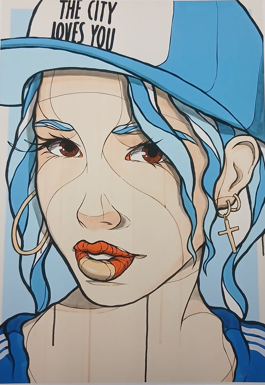El Bocho - The city loves you - Mini - Giclée - hand signed
