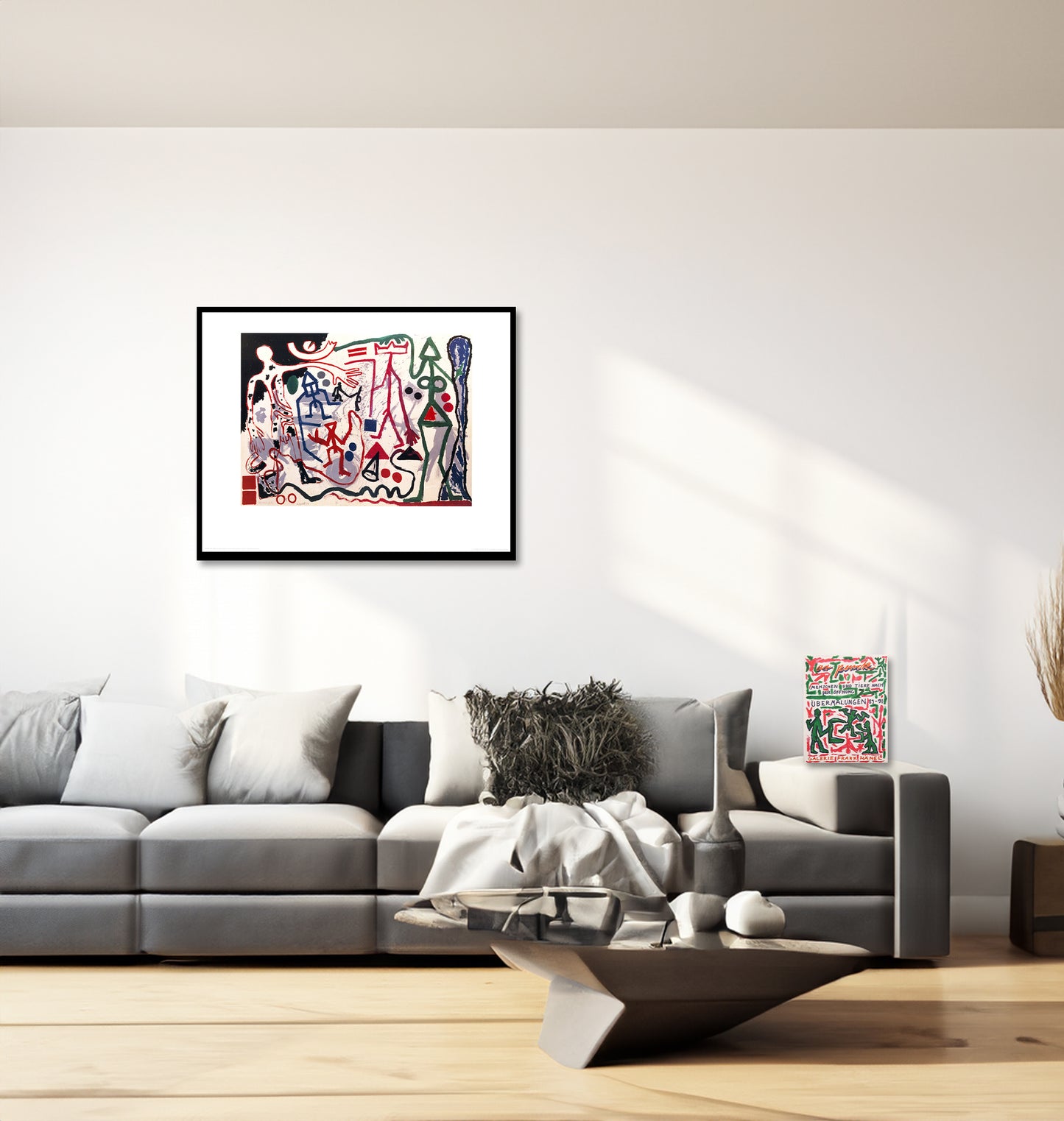 Penck, A.R. - Ten X Den X Zen 1  - Farboffset - 70x90 cm