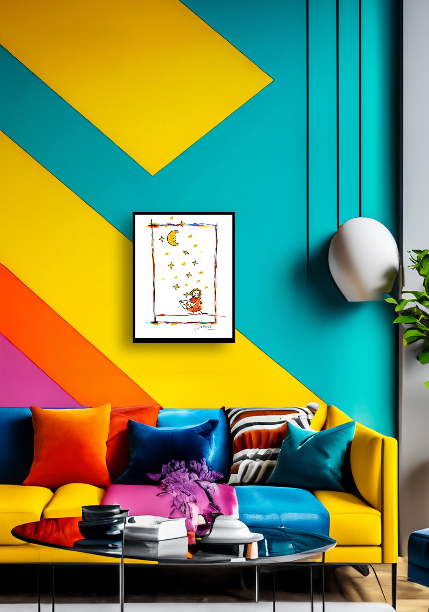 Schlote, Wilhelm - Mes étoiles, 2015 - Giclée/Hahnemühle - signé à la main