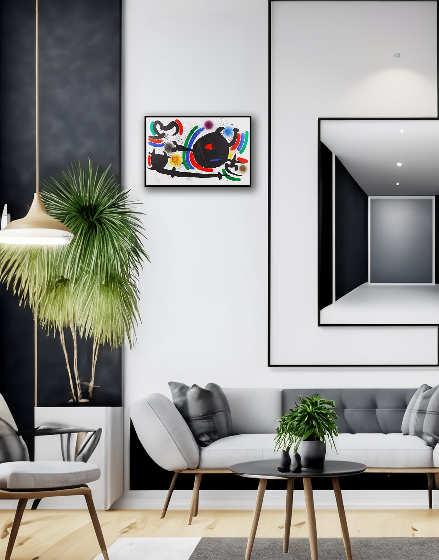 Miró, Joan - Litografia Original X - Color lithograph