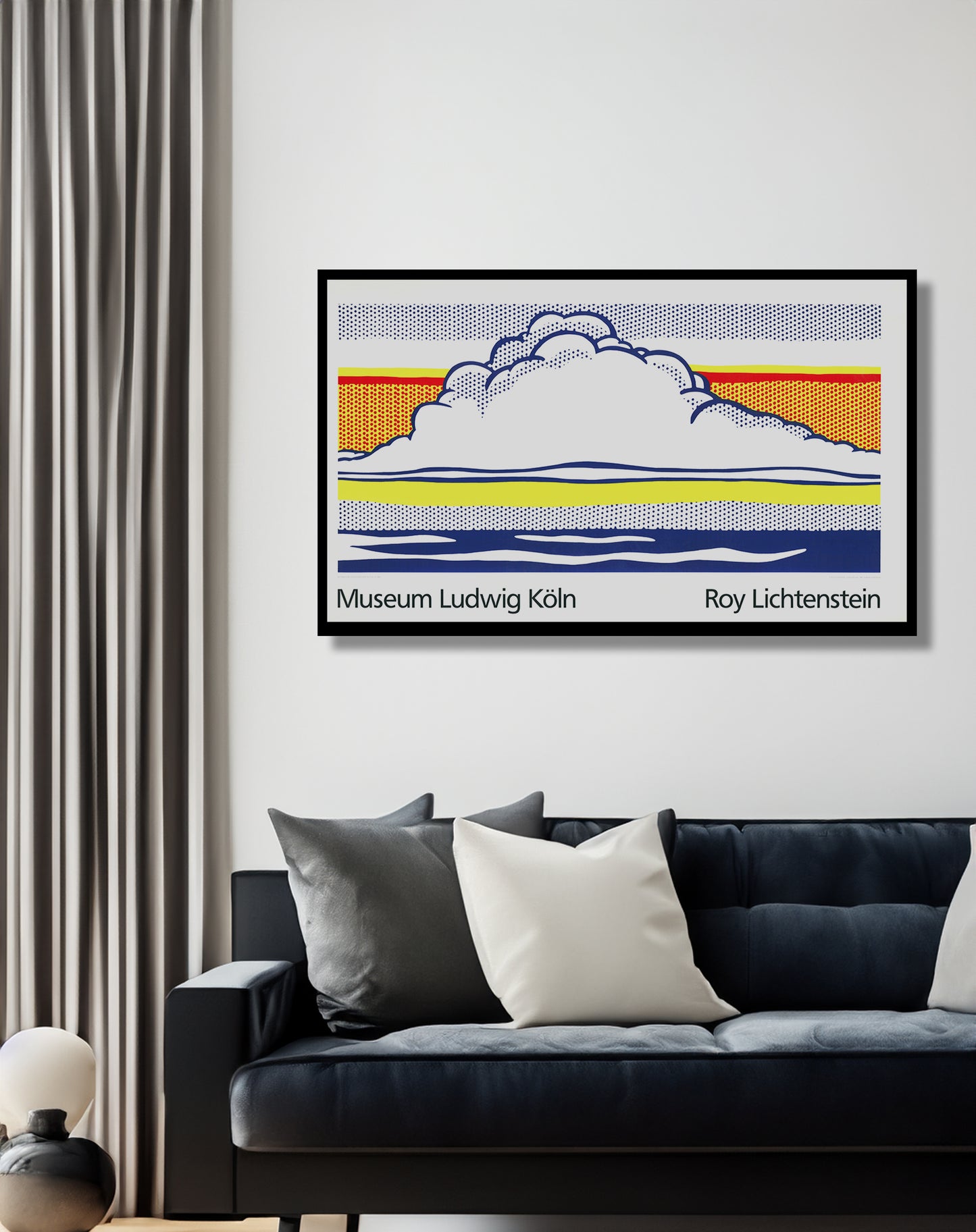 Lichtenstein, Roy - Cloud and Sea - Farbsiebdruck - Museum Ludwig Köln