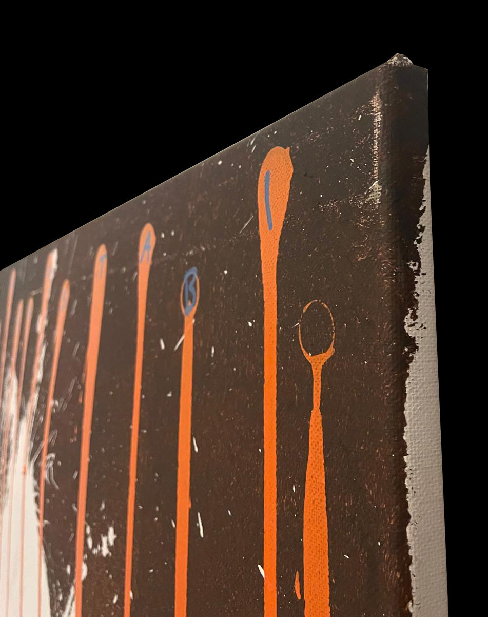 Kostabi, Paul - Worth Melting For - Acryl, Mischtechnik/Leinwand - handsigniert