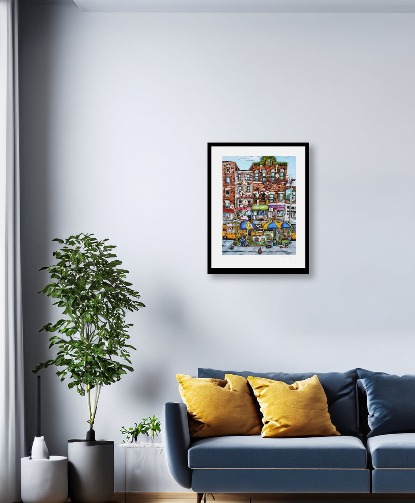 Pergola, Linnea - Food Carts, 2019 - Giclée/Hahnemühle - signé à la main