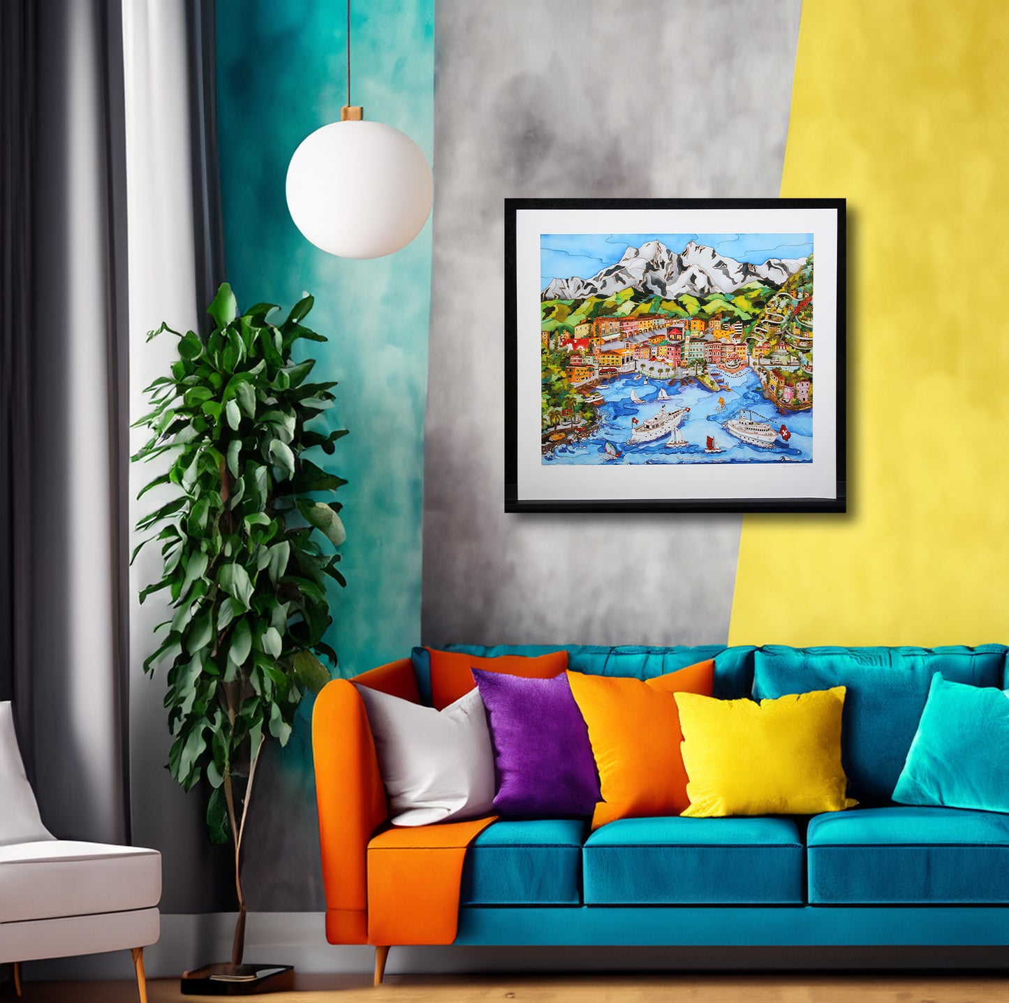 Pergola, Linnea - Lugano - Switzerland - Giclée - hand signed