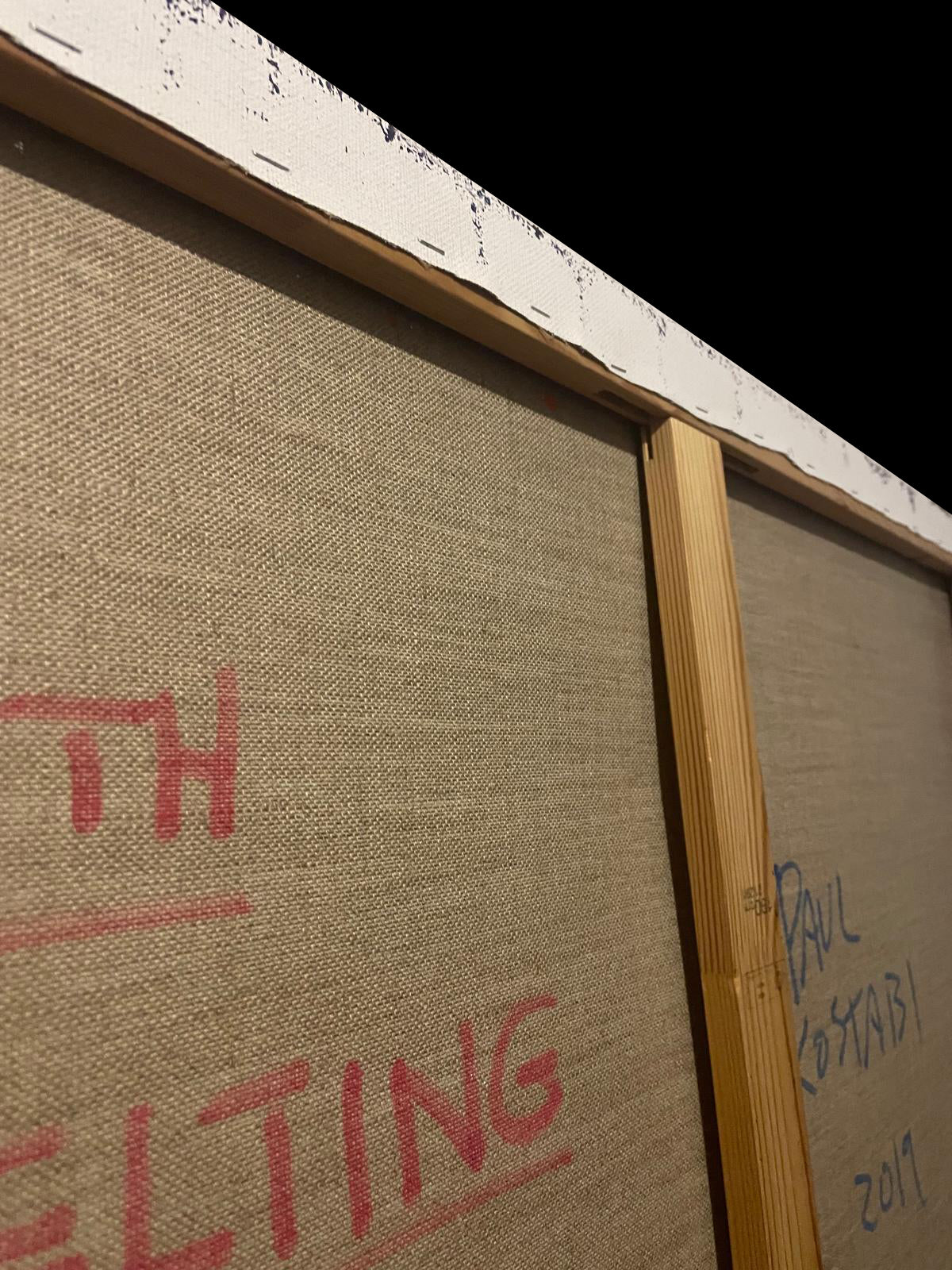 Kostabi, Paul - Worth Melting For - Acryl, Mischtechnik/Leinwand - handsigniert